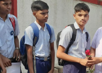 पी. पी. खारपाटील संकुलनात परीक्षेला प्रारंभ