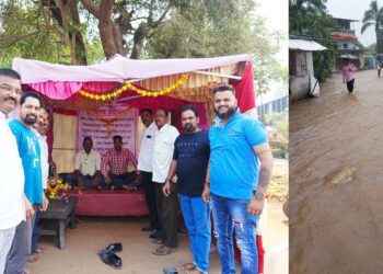 ठोंबरेवाडी ग्रामस्थांचे उपोषण