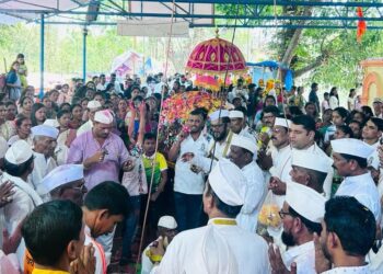 पेण पाटणेश्वर मंदिरात भाविकांची गर्दी