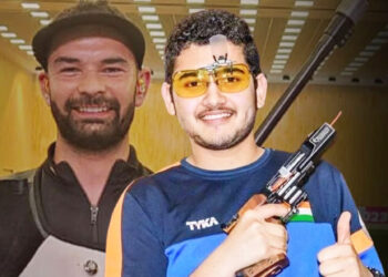 अखिल शेरॉन, अनिश भानवाला यांना ग्रांप्रि नेमबाजी स्पर्धेत सुवर्ण