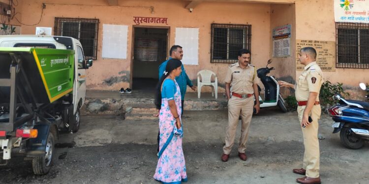 बूथ निहाय मतदान केंद्राची पाहणी