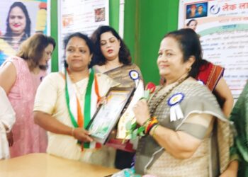 ॲड. जीविता पाटील यांना भारत गौरव राष्ट्रप्रेरणा पुरस्कार