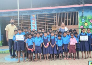 विद्यार्थ्यांकडून मतदार जनजागृती