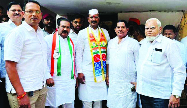 संजोग वाघेरे पाटलांचा उमेदवारी अर्ज दाखल