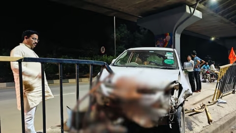 भाजपचे माजी मंत्री डॉ.परिणय फुके यांच्या कारला भीषण अपघात