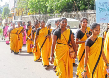 अलिबाग येथे वॉक फॉर वोट रॅली