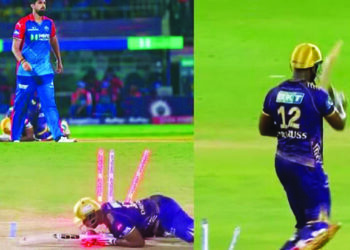 रसेलचे इशांत समोर लोटांगण