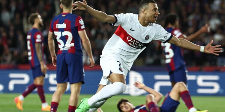 पीएसजीची उपांत्य फेरीत धडक; बार्सिलोनावर मात