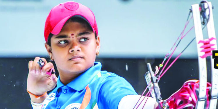 ज्योती वेन्नमची सुवर्ण हॅट्ट्रिक