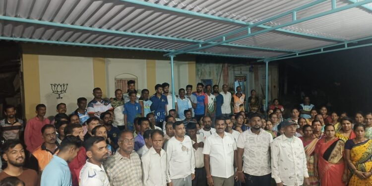 कांदळे ग्रामस्थांचा निवडणुकीवर बहिष्कार