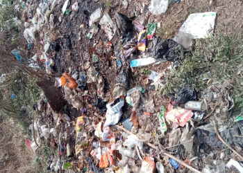 ऐनघर ग्रामपंचायत हद्दीत कचर्‍याचे साम्राज्य