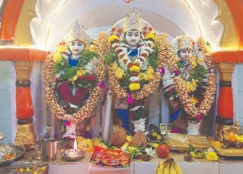 नेरळ येथील 1938 साली बांधलेले श्रीराम मंदिर