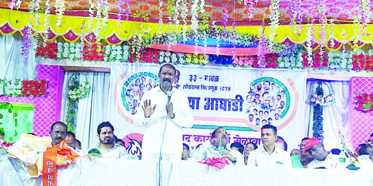 मावळमध्ये बारणेंकडून विकासशून्य कारभार- संजोग वाघेरे