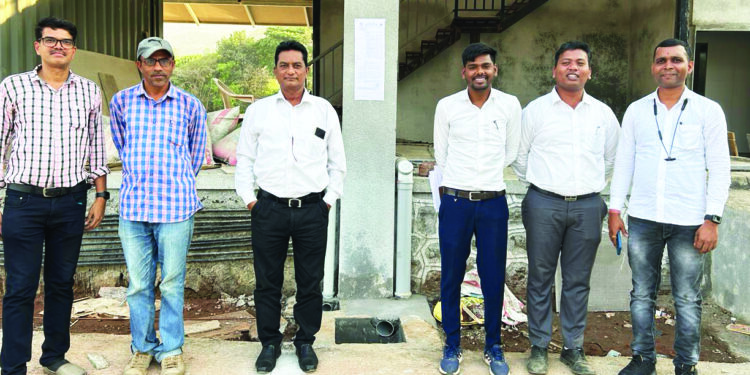 उल्हास नदीमधील बेकायदा बांधकाम थांबविले..