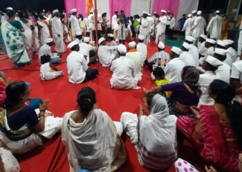 सत्यनारायण देवाचा पालखी सोहळा