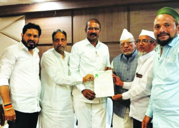 मुस्लिम समाज संघटनेचा संजोग वाघेरेंना पाठिंबा