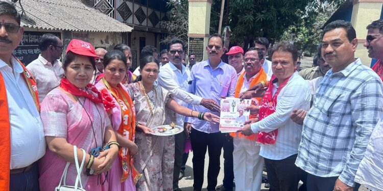 महाविकास आघाडीकडून ‘मशाल’ घराघरात