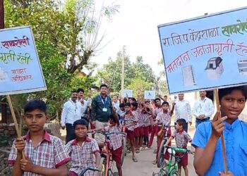 सावरोलीत मतदान जनजागृती