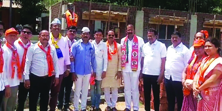 संजोग वाघेरे-पाटील यांची प्रचारात आघाडी