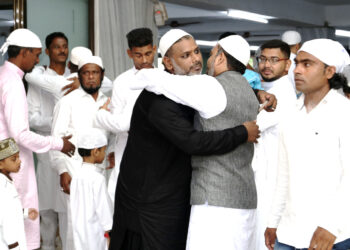 रायडात रमजान ईद उत्साहात साजरी