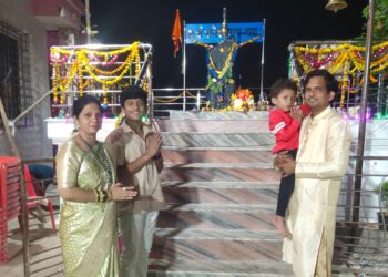 शनी महाराज प्राणप्रतिस्थापना