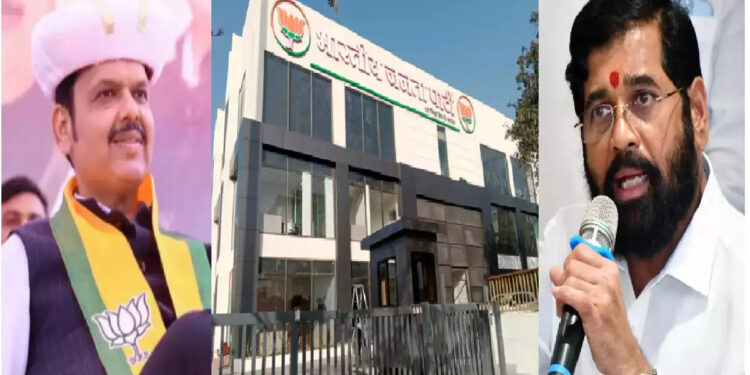 शिंदेंच्या बालेकिल्ल्यात भाजपचे शक्तीप्रदर्शन