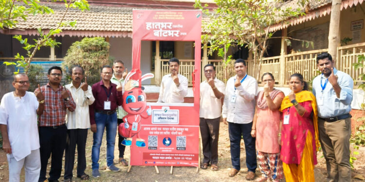 मतदान जनजागृतीसाठी सेल्फी पॉईंट