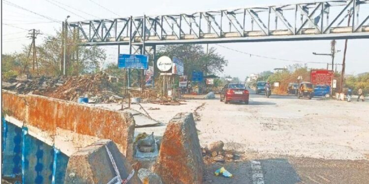 उरण खाडीपूल दुरुस्तीचे काम पूर्ण