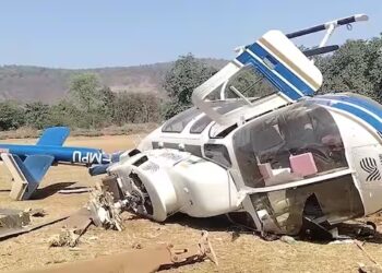 मोठी बातमी! सुषमा अंधारेंना घ्यायला आलेले हेलिकॉप्टर क्रॅश