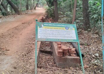 ई-रिक्षाच्या बोर्डाची दुरवस्था