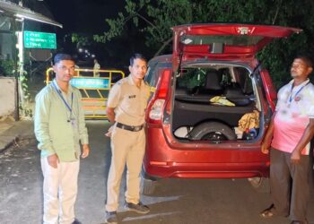 गाड्या तपासणीचे काम सुरुच