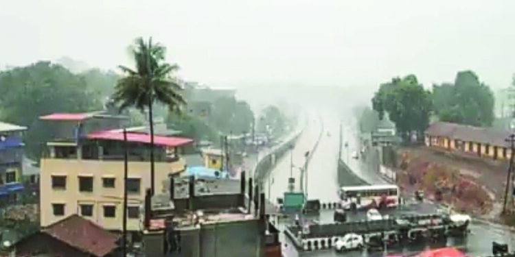 पोलादपूरला अवकाळीने झोडपले