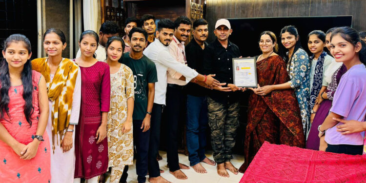 कार्याध्यक्षपदी सुवर्णा जाधव यांची नियुक्ती