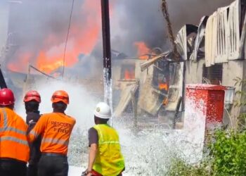 रसायनीत थिनर बनविणा-या कंपनीला भीषण आग