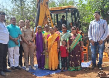 पाण्याची टाकी, पाईपलाईनचे भूमीपूजन