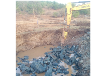 पाणी योजनेच्या कामास सुरुवात