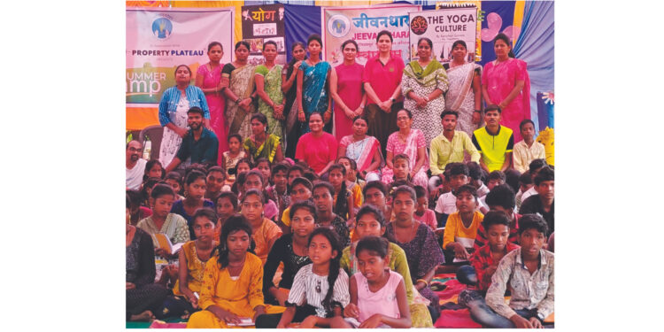 ‘जीवनधारा’चे उन्हाळी शिबीर उत्साहात