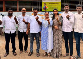 दुपारी तीन वाजेपर्यंत 36.54 टक्के मतदान