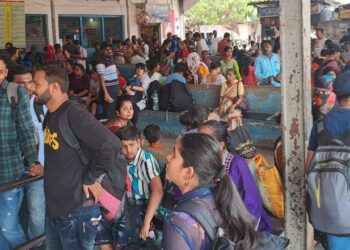 जलवाहतूक बंद, एसटी तुडुंब