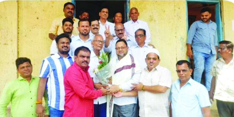 माणगाव तालुका शेकाप चिटणीसपदी अस्लम राऊत