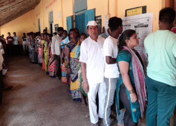 रायगड लोकसभा मतदार संघात 17.18 टक्के मतदान