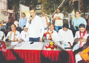 खारघरमधून वाघेरेंना उदंड प्रतिसाद