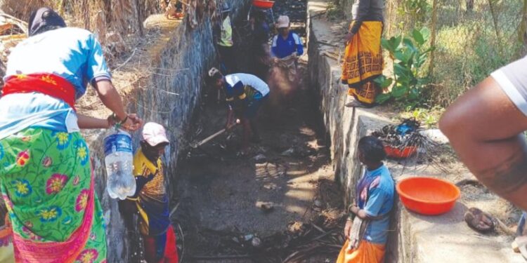 मुरूड शहरात मान्सुनपूर्व कामांना गती