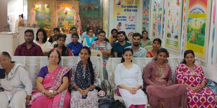 गर्भसंस्कार शिबीराचे आयोजन