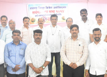 जिल्हा क्रिकेट अध्यक्षपदी अनिरूध्द पाटील