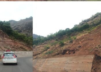 आंबेनळी घाटामध्ये भुस्खलनाचा वाढता धोका