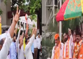 शिंदे दिसताच ठाकरेसेनेच्या घोषणा