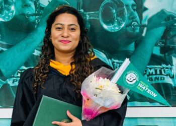 सृष्टीला अमेरिकेतील मास्टर्स पदवी प्राप्त