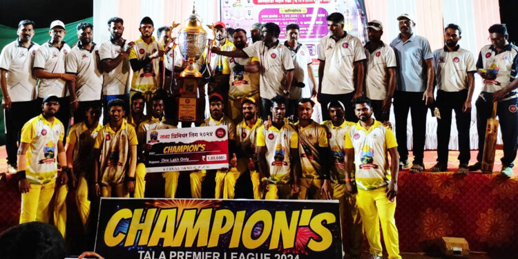 तळा प्रीमियर लीग उत्साहात संपन्न