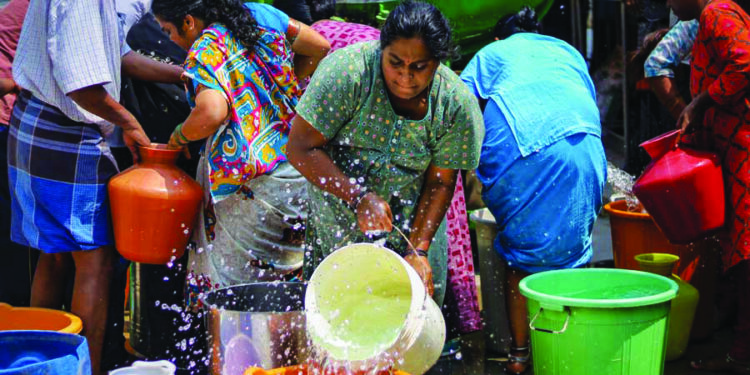 माणगावातील तीन गावांना टँकरने पाणी